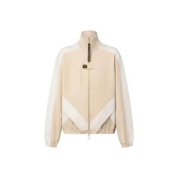 LOUIS VUITTON Color Blocked Zip Up Jacket