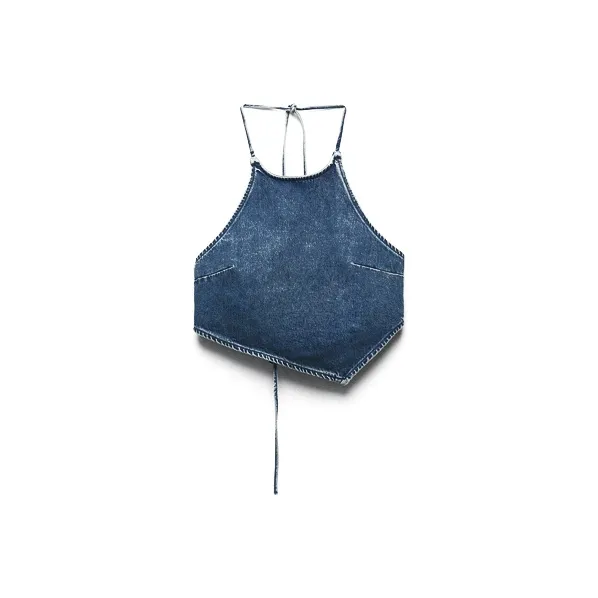 ZARA Camisoles Women's Blue-0
