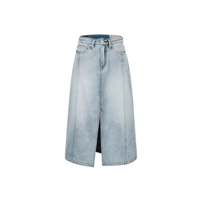 EVISU 2025 Summer Casual Long Skirt Women's-1
