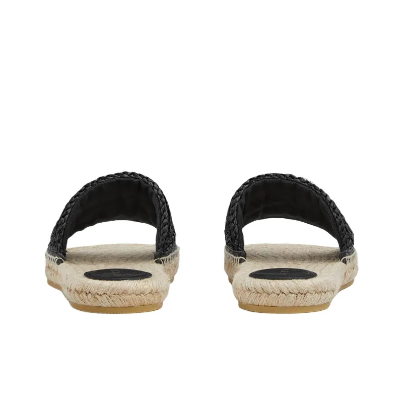 GUCCI Interlocking Slide Slippers Women's Black-4