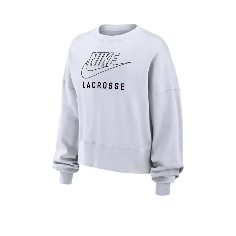 Nike Phoenix Fleece Women's Lacrosse Crew Neck Sweatshirt-0