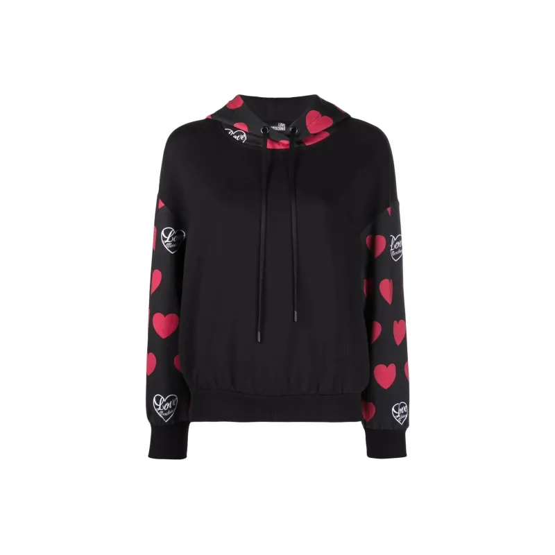 LOVE MOSCHINO Sweatshirts Women's Black-0
