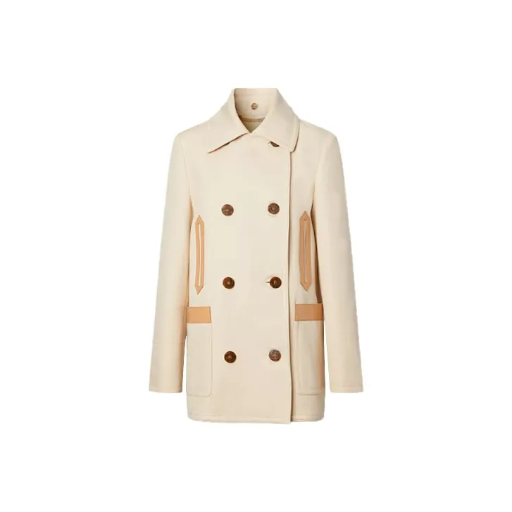 Burberry SS21 Jackets Coats Women's Beige-0