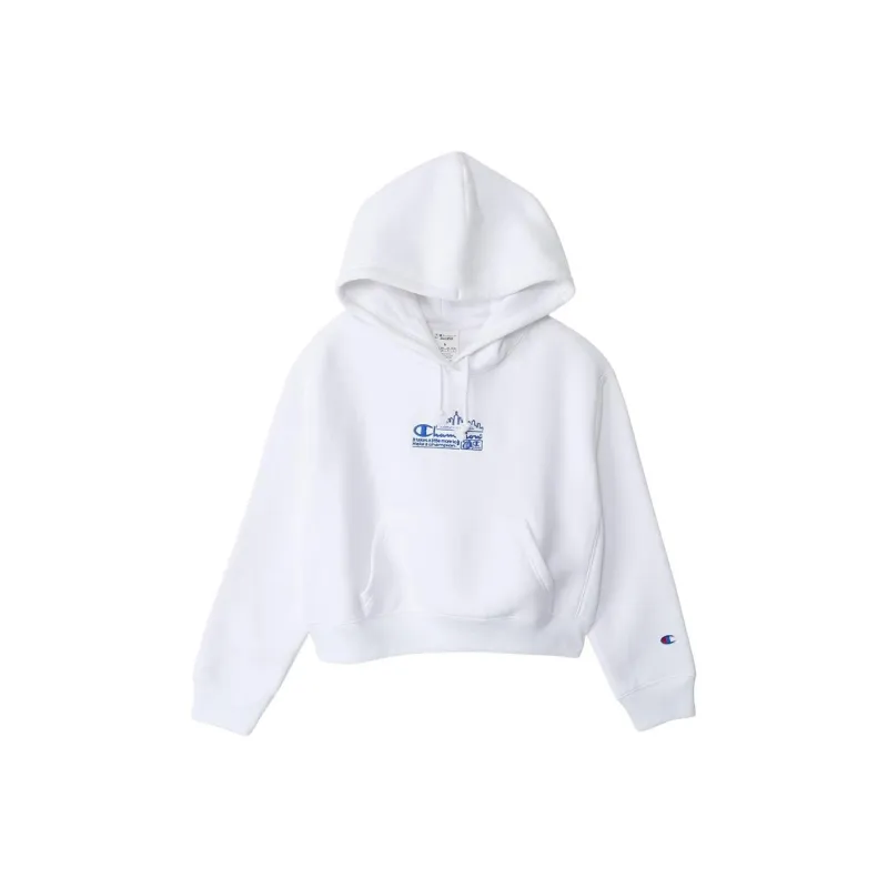 Champion x Danielle Guizio Reverse Weave Sweatshirt Women's White-0
