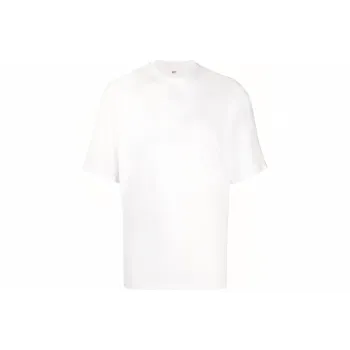 AMI Paris Embroidered logo Organic Cotton T shirt