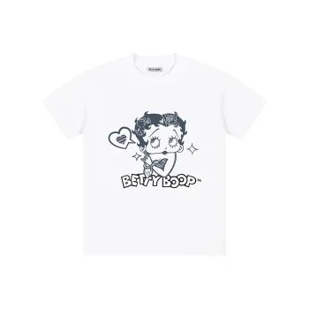 BETTY BOOP T Shirt Women's White