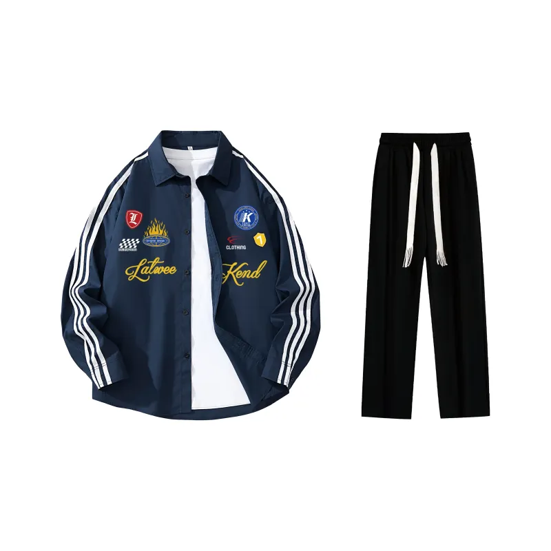 LA'T.WEEKEND Shirt Matching Set Unisex-12