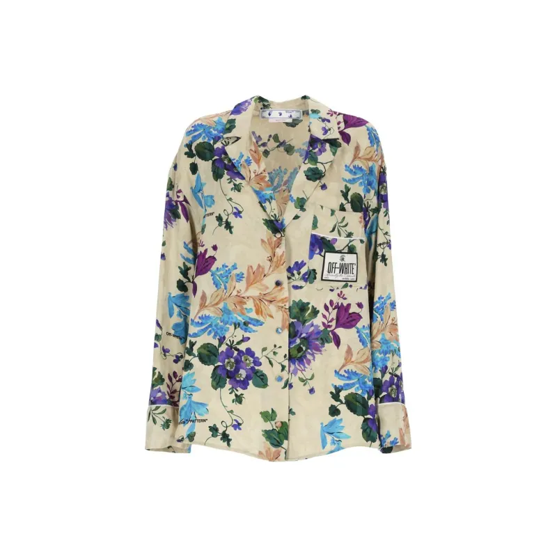 OFF-WHITE Shirts Women's Ecru-0