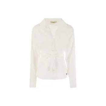 WEEKEND MaxMara Buttoned Belted Top