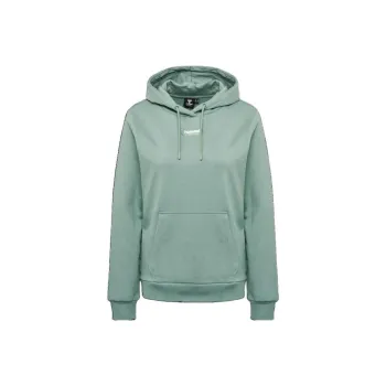 Hummel Paola Regular Hoodie Sweatshirt Women's Green