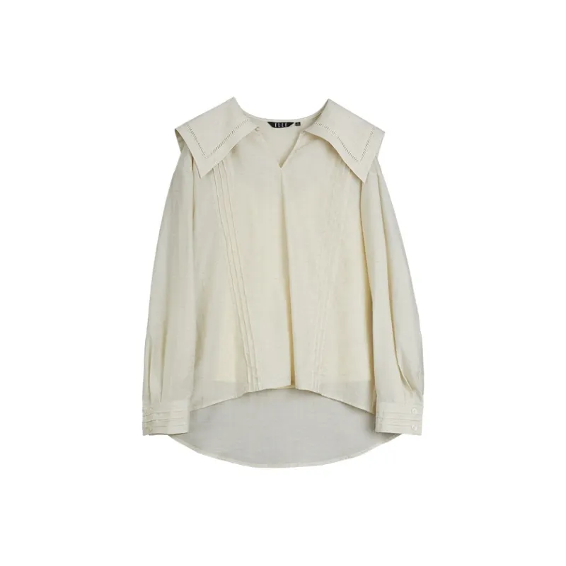 ELLE Shirt Women's Light Yellow-0