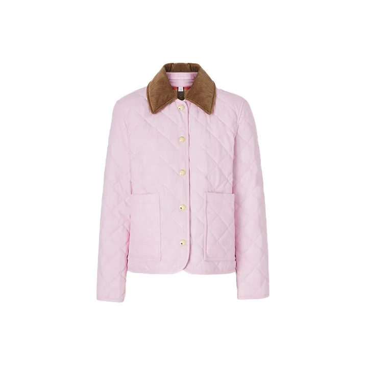 Burberry Jackets Coats Women's Pink-0