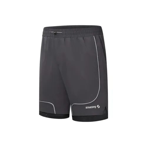 Saucony Casual Shorts Men's Dark Gray