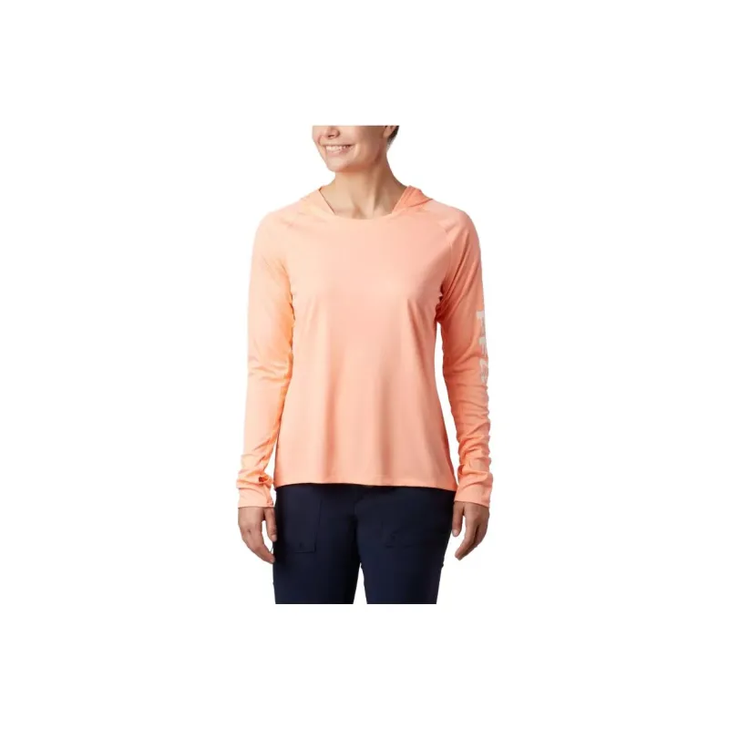 Columbia T-Shirts Women's Orange-0
