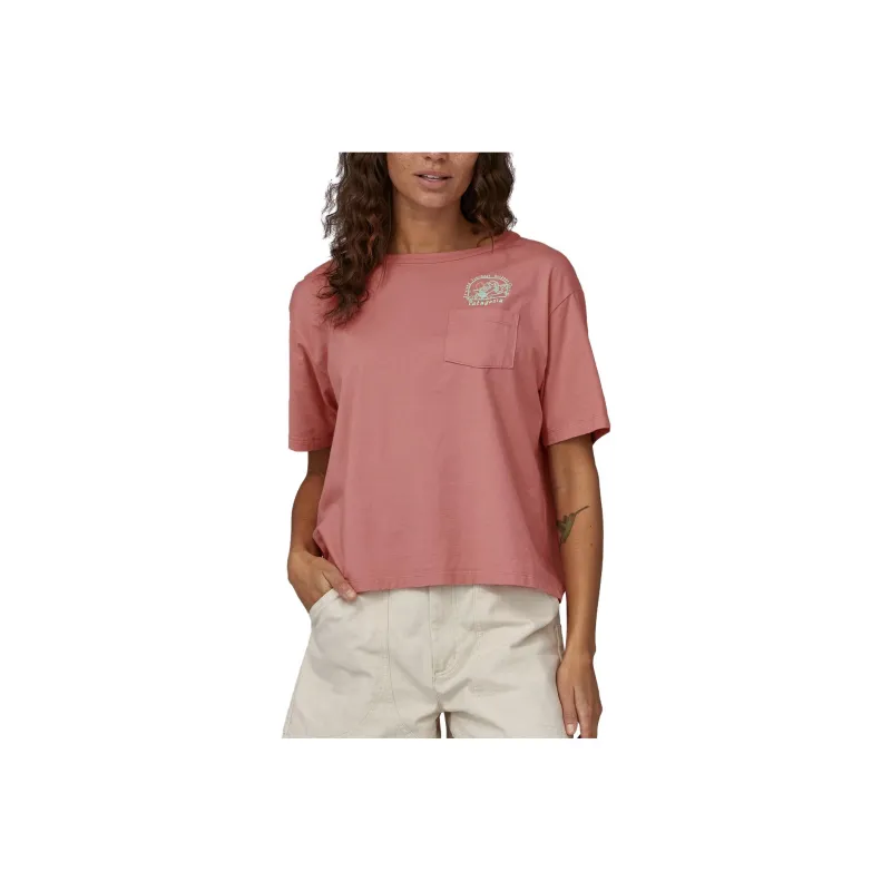 Patagonia Lost And Found Drop Shoulder Sleeve T Shirt Women's-2
