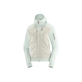 SALOMON ELIXIR HYBRID HD Jacket Women's Mist Blue