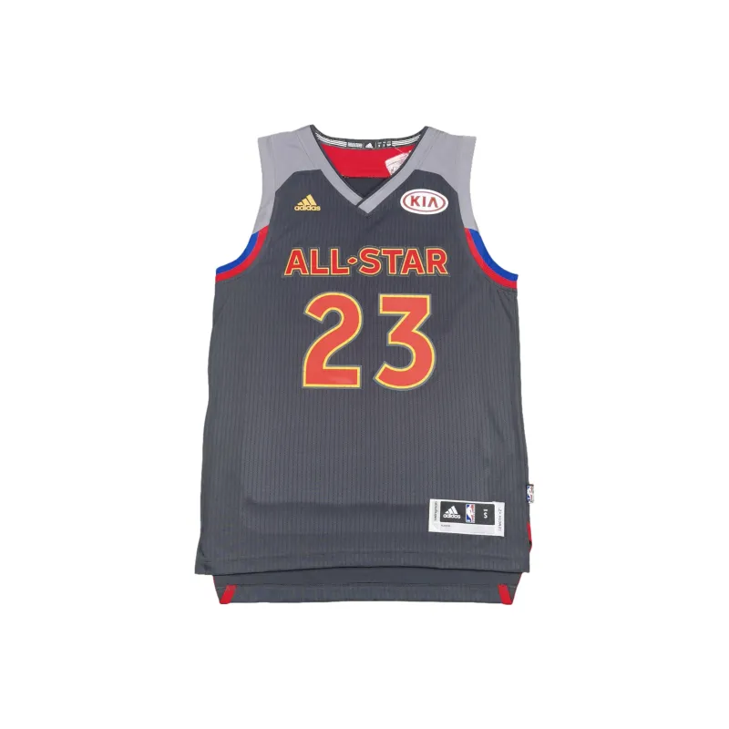 Adidas x NBA SWINGMAN Fan Edition Basketball Jersey Men's Black-0