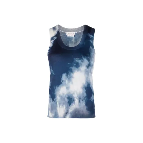 Alexander McQueen Sleeveless Ribbed Vest Top