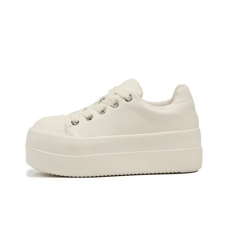 Fawn Miri Anti Slip And Wear Resistant Height Increasing Low Top Skateboard Shoes Women's-6