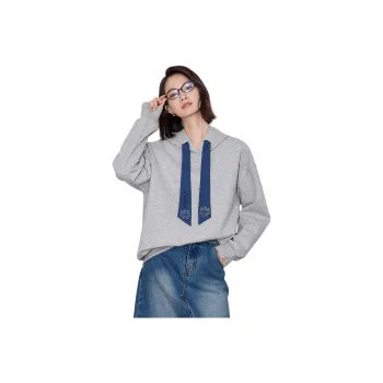 Initial Language x CHAHUASHILIANMING Sweatshirt Women's Heather Gray