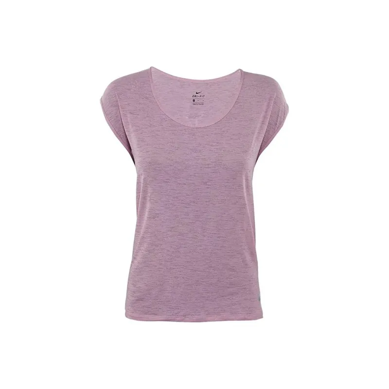 Nike T Shirts Women's Rouge-0