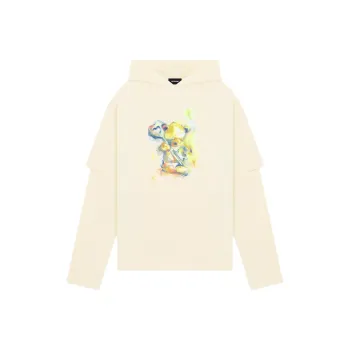 WE11DONE Teddy Bear print Hoodie