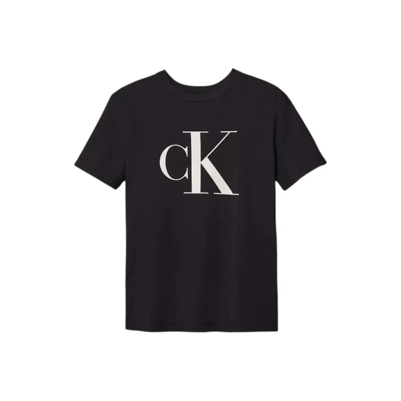 CALVIN KLEIN Regular T Shirt Women's Black-0