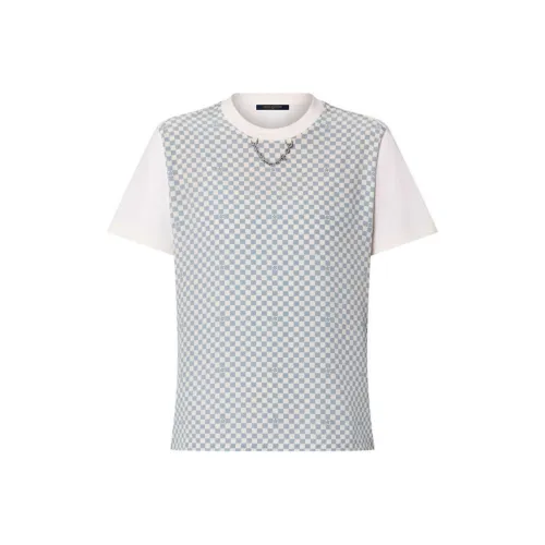 LOUIS VUITTON Damier Front T-Shirt