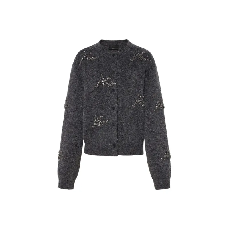 MOCO Knitwear Women's Dark Heather Gray-0