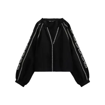 ZARA Shirts Women's Black
