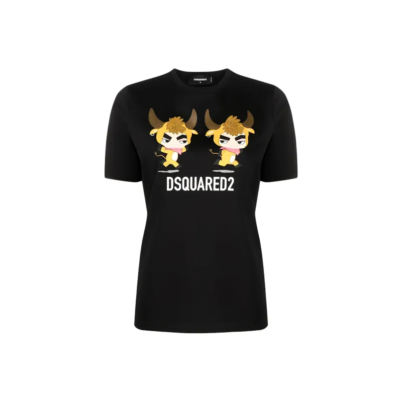 DSQUARED 2 T Shirts Women's Black-0