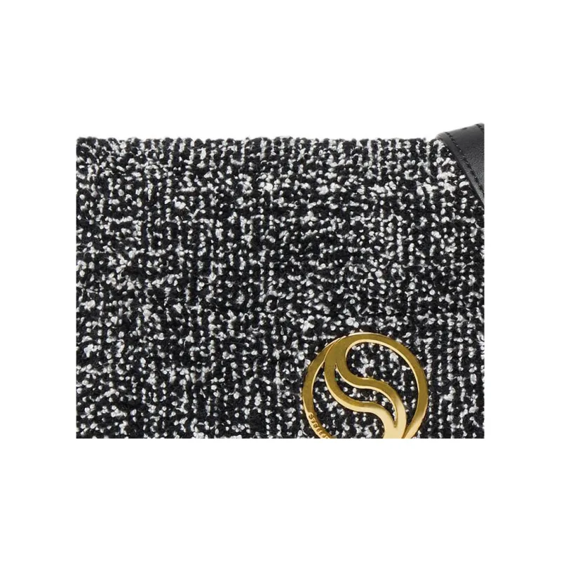 Stella McCartney S Wave Polyester Wallet Women's Black-3