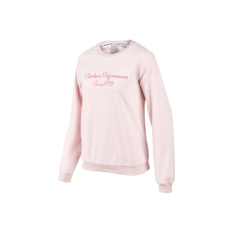 Skechers Sweatshirts Women's Gray Pink-0