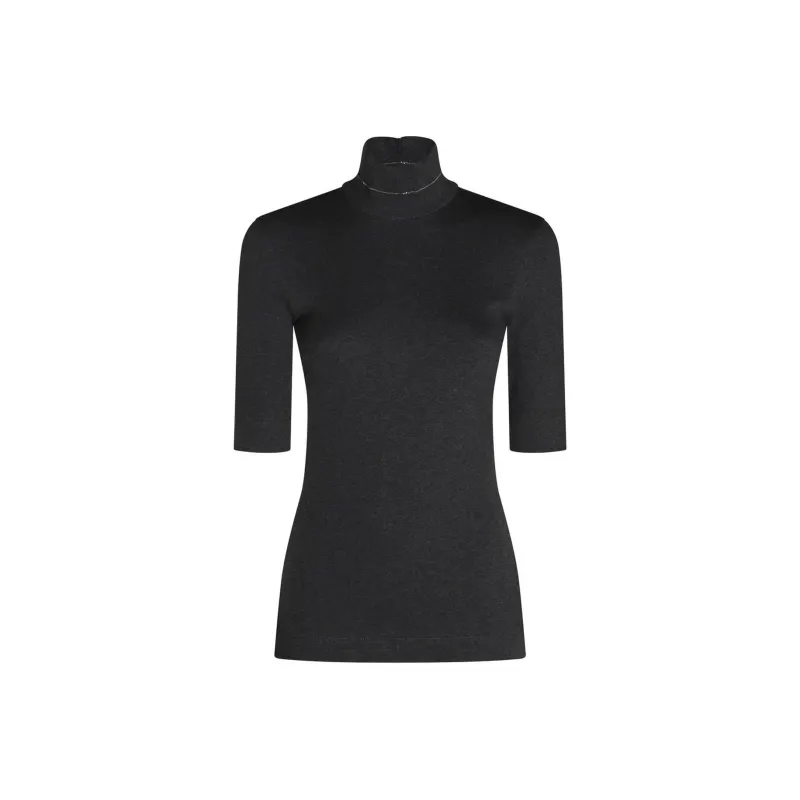 Brunello Cucinelli Embellished Turtleneck Jumper-0