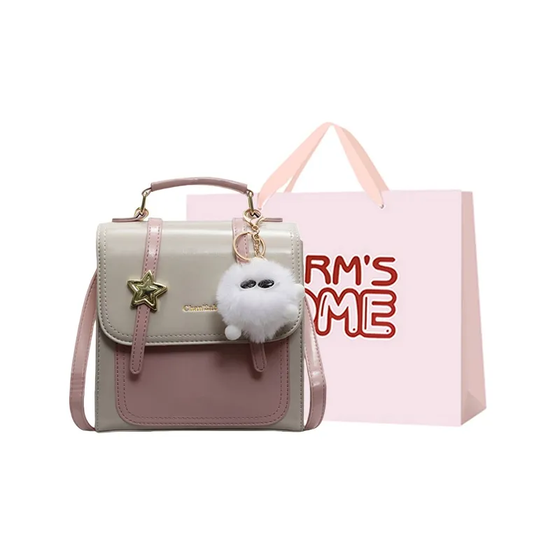 Worm's Home PU Backpack Regular Women's Multicolor-24