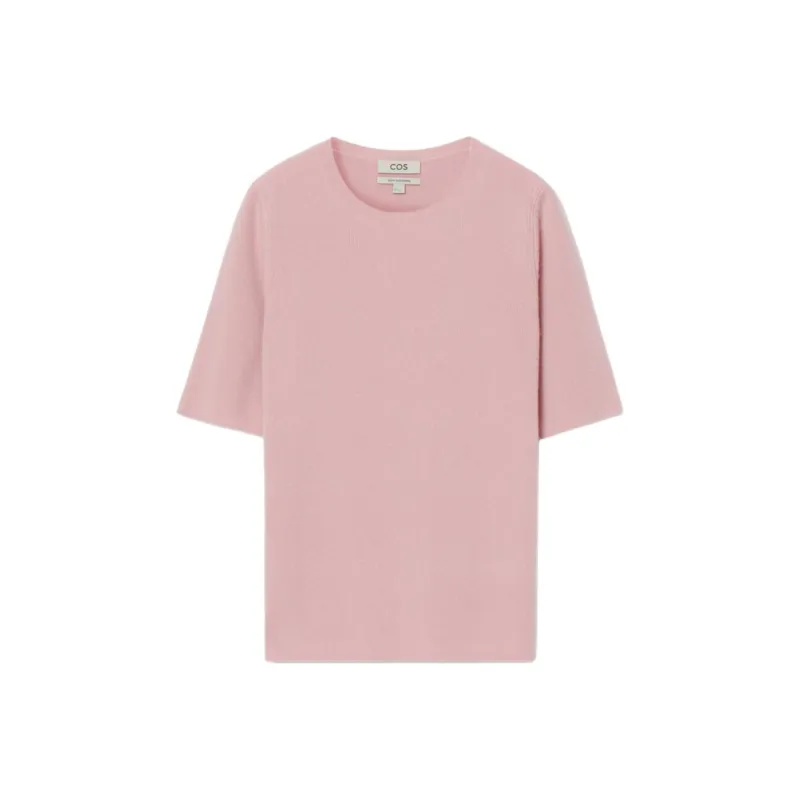 COS T Shirts Women's Pink-0