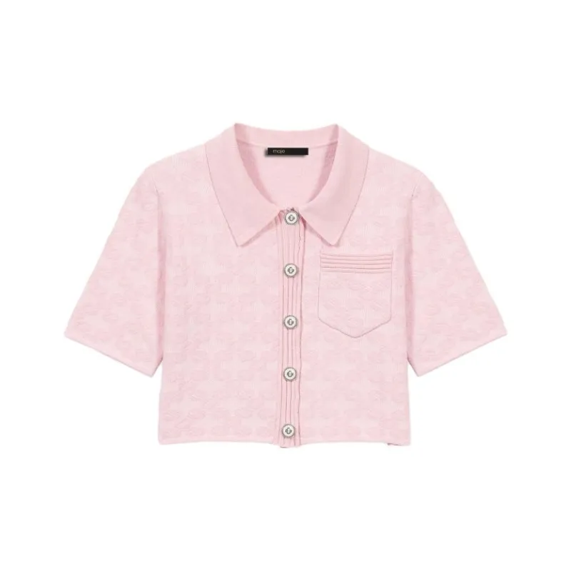Maje Polo Shirts Women's Pink-0