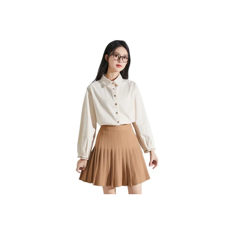 Tonlion Shirts Women's Ecru-0