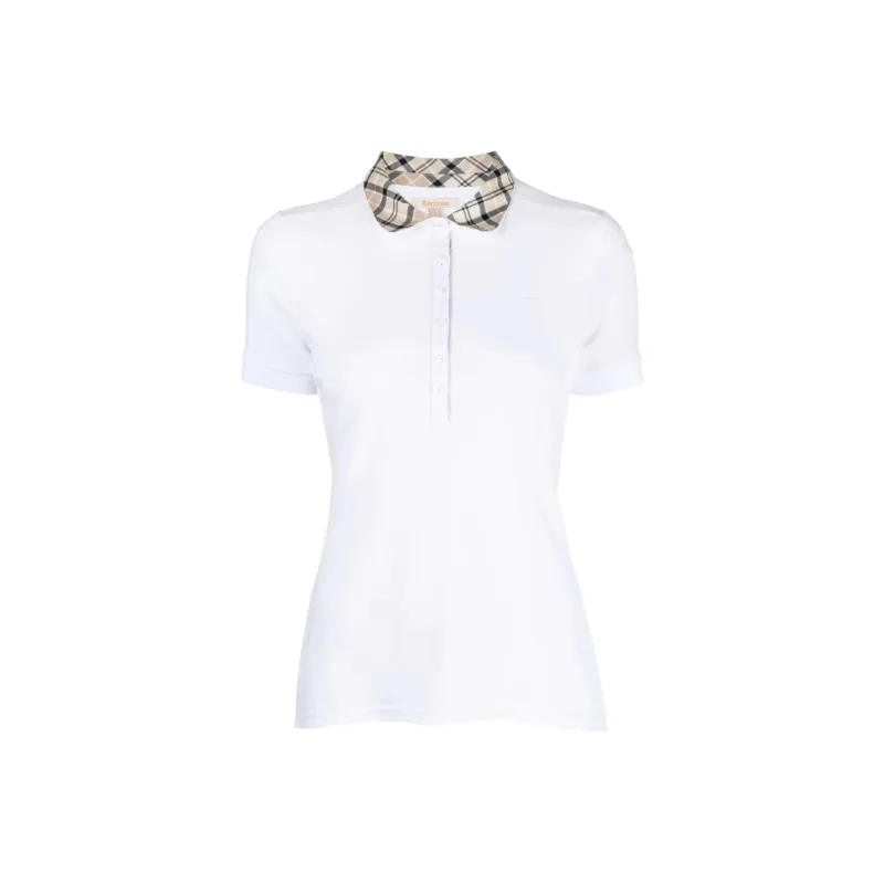 BARBOUR Malvern Tartan Collar Polo Shirt-0