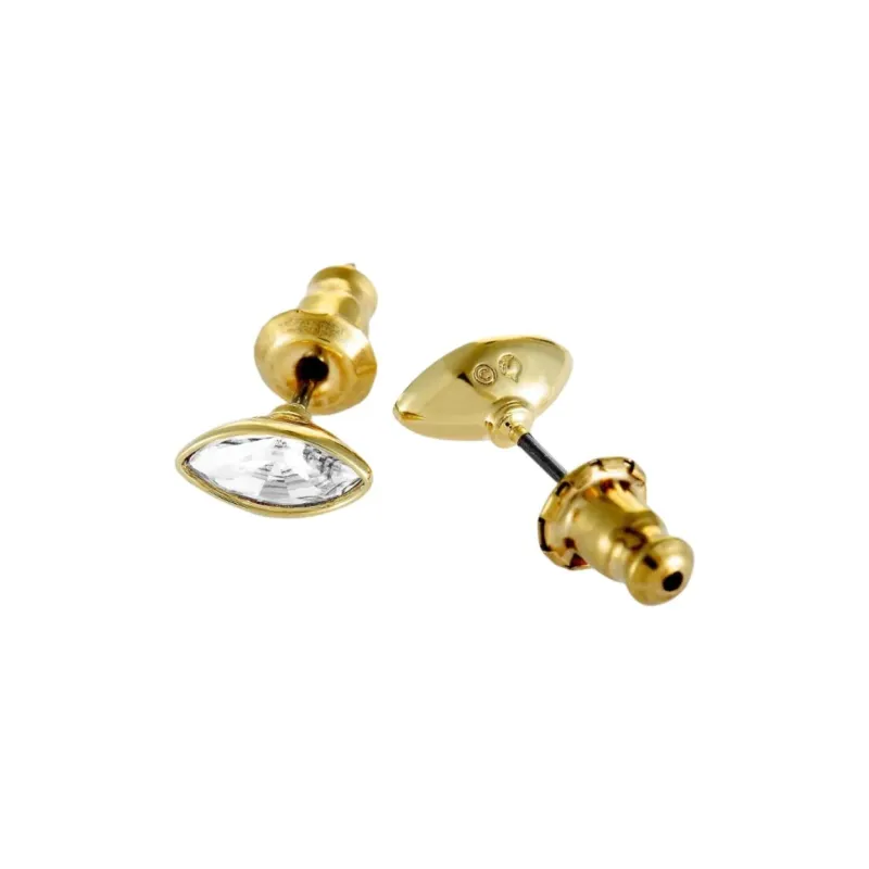 Swarovski 14K Yellow Gold Harley Earrings Set-0