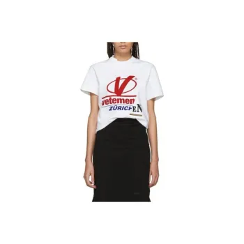 Vetements T Shirts Women's White