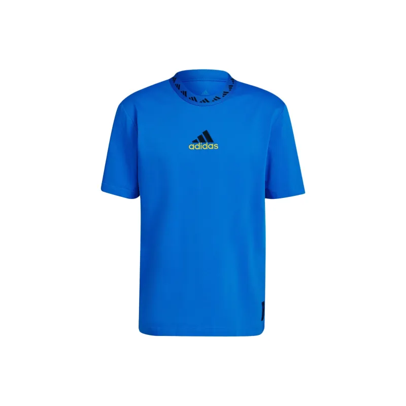 Adidas MANCHESTER UNITED THEATRE OF DREAMS Icons Soccer Jersey Men's Blue-0