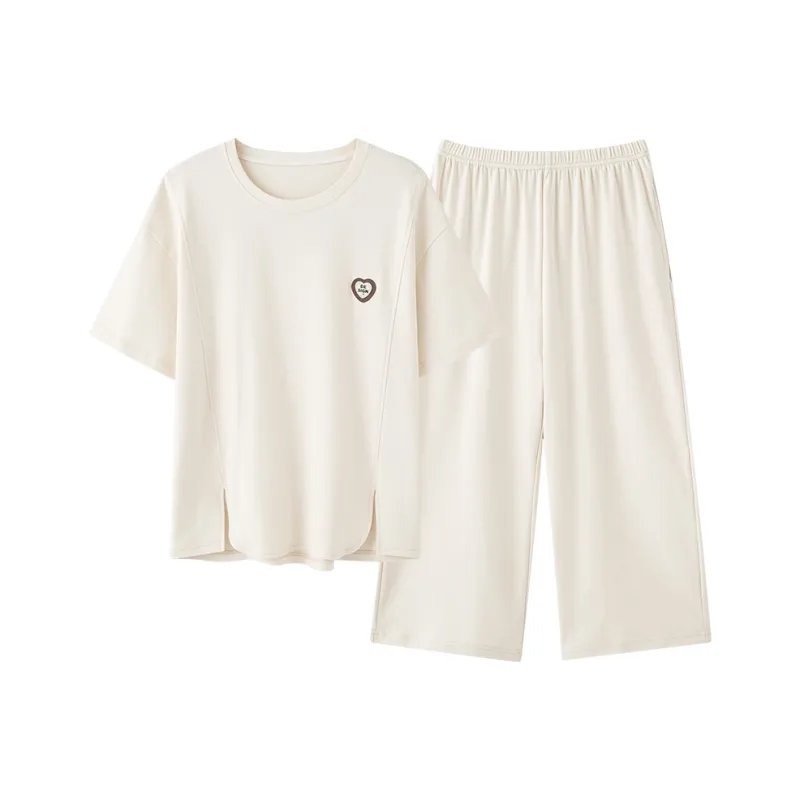 MADALLO Pajama Set Women's Ecru-0