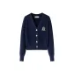 Dark Blue Badge Sweater