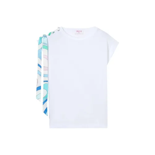 EMILIO PUCCI Marmo print Cotton T shirt