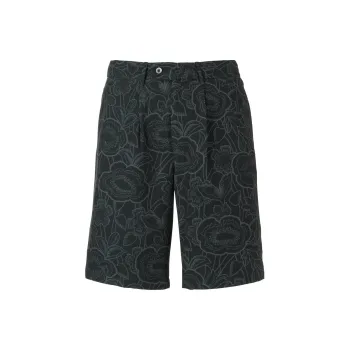 Onitsuka Tiger PRINTED Casual Shorts Men's Black/Ecru