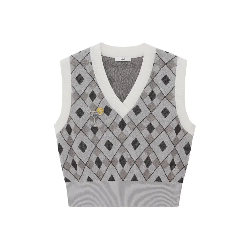 D'zzit Knitwear Women's Light Gray