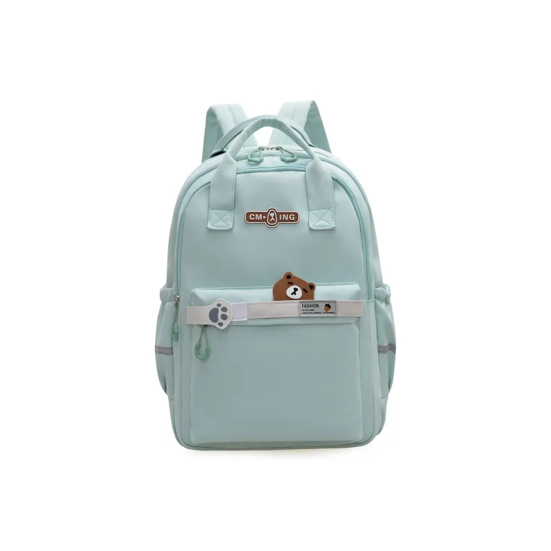 Single Warehouse Nylon Student Bag Pink/Blue/Green/Purple/Black-10