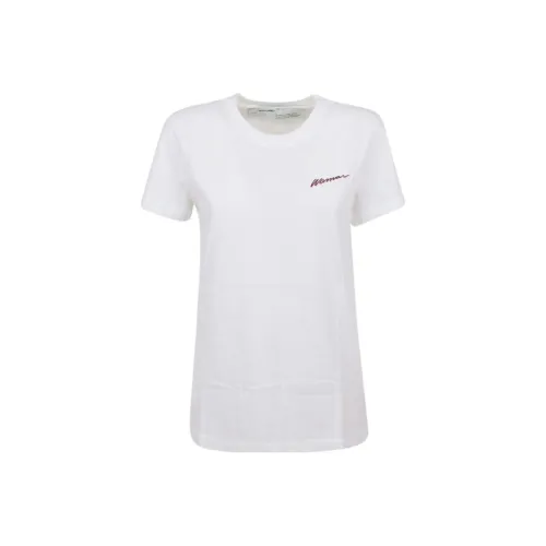 OFF WHITE T Shirt Women's White