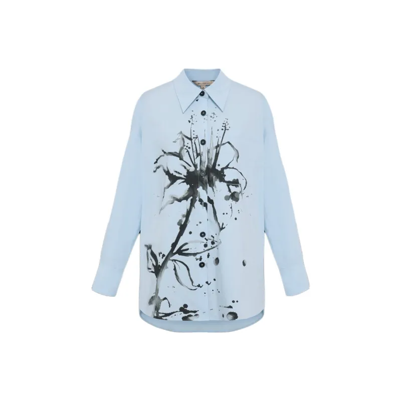 BBLLUUEE Shirt Women's Moonlight Blue-0